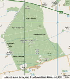 Bedford Purlieus Map 2011