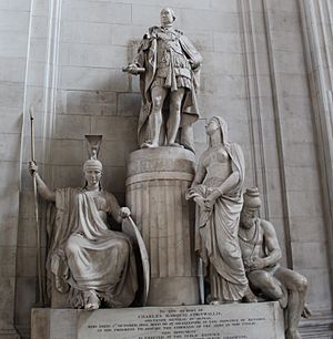Charles Cornwallis monument, St Paul's Cathedral 02