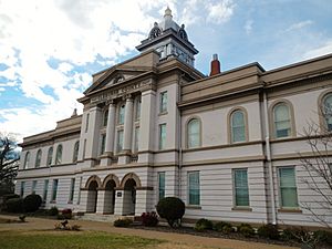 Cleburne County Courthouse in Heflin in 2012
