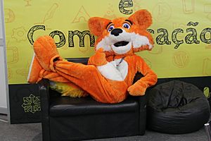 Firefox mascot - FISL 16