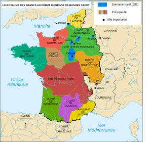 Le royaume des Francs sous Hugues Capet-fr