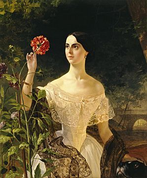 Portrait of Sophia Shuvalova (married name Bobrinskaya)