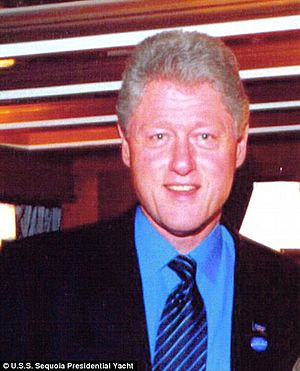 President Clinton on Sequoia 2001