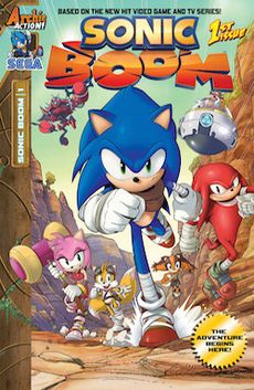 Sonic Boom issue 1 comic cover