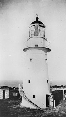 StateLibQld 1 125971 View of the Bustard Head Lighthouse in 1932