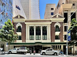 Tattersalls Club, Edward Street facade, Brisbane, 2021.jpg