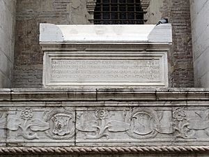 Tempio malatestiano, ri, fianco dx, tomba 03 di giorgio gemisto pletone