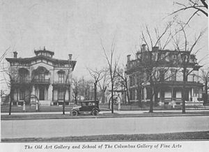 The Old Art Gallery and School of The Columbus Gallery of Fine Arts, photograph