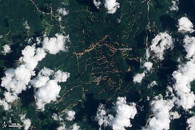 April 2011 Heavy Rain Triggers Landslides in Thailand 2