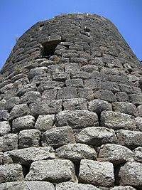 Central tower of the Nuraghe at Saint Antine of Torralba