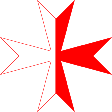 Cross of order of mountjoy.svg