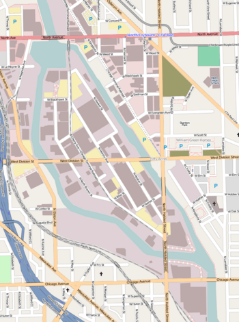 Goose Island Chicago Open Street Map.png