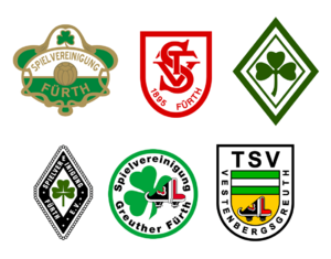 Greuther Feurth - Historische Logos