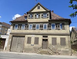 Hölderlin birthplace, Lauffen am Neckar