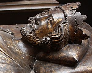 Henry III funeral head