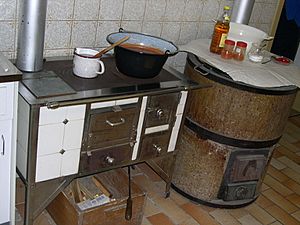 Hungarian Fisherman's Soup, Halászlé, Karpfensuppe preparation