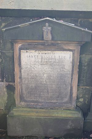 James Walker's grave, St Johns, Edinburgh