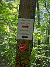 Lantern Hill Trail signs