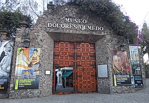 Museo Dolores Olmedo, Xochimilco, Ciudad de México - Entrada.jpg