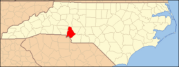 North Carolina Map Highlighting Mecklenburg County.PNG