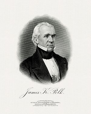 POLK, James-President (BEP engraved portrait)