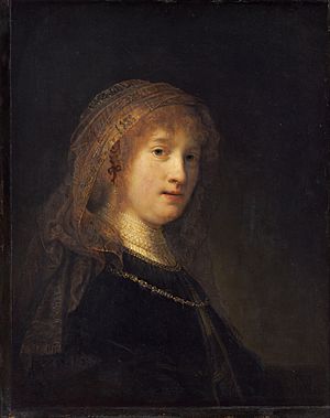 Rembrandt van Rijn - Saskia van Uylenburgh, the Wife of the Artist - Google Art Project