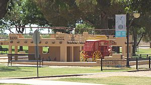 Scottsdale-Stillman Railroad Park-Children's Western Town Playground-1978