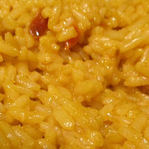 Spanish rice zoom