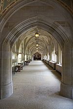 Sterling Library cloister Highsmith