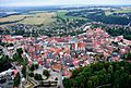 Tabor CZ aerial old town from north B1