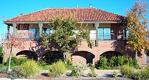 USA-San Jose-Almaden Winery-Administration Building-4 (cropped)