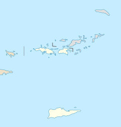 Buck Island National Wildlife Refuge is located in the U.S. Virgin Islands