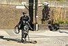 "The Bargeman" Sculpture on Town Wharf, Guildford, Surrey - geograph.org.uk - 1515353.jpg