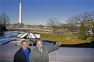 Bunch and Conwill Look at NMAAHC Museum Site B