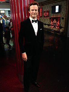 Colin Firth figure at Madame Tussauds London