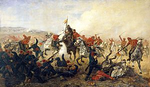 Fight near Telish 1877