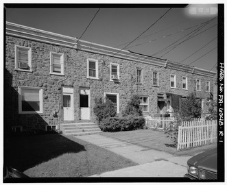 Keasbey and Mattison Company, Attached Row House Type, 100-114 South Chestnut Street, Ambler, Montgomery County, PA HABS PA,46-AMB,10R-1