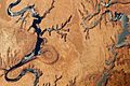 Lake Powell and The Rincon, Utah - NASA Earth Observatory