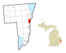 Location within St. Clair County