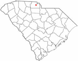 Location of Newport, South Carolina