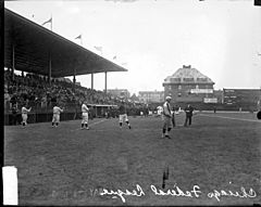 Weeghman Park left field April 1914