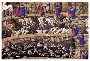 Botticelli Inferno XVIII