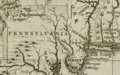 Darlington map of Pennsylvania 1680