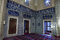 Iznik tiles in in Selimiye mosque in Edirne 6271