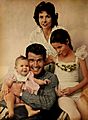 Jim Garner and his family, 1959