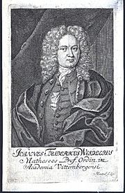 Johann Friedrich Weidler (Mentzel)
