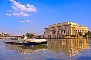 Manila Central Post office by the Pasig river