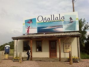 Ogallala tourist photo op
