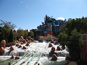 Ripsaw Falls at Islands of Adventure