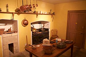 William Herschel Museum - kitchen